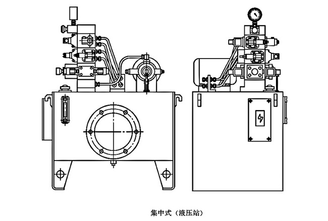 大蘭液壓系統布局